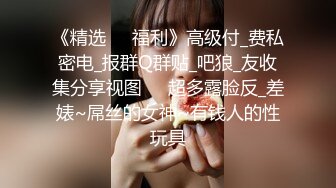 高颜值大长腿女神脱光光换上开档高跟黑丝鸡巴插入撞击翘臀