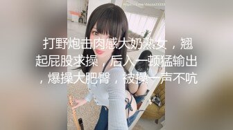  打野炮击肉感大奶熟女，翘起屁股求操，后入一顿猛输出，爆操大肥臀，被操一声不吭