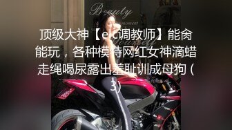 顶级大神【elc调教师】能肏能玩，各种模特网红女神滴蜡走绳喝尿露出羞耻训成母狗 (3)