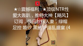 ★☆震撼福利☆★顶级NTR性爱大轰趴，推特大神【飓风】订阅，极品丝袜人妻，绿帽 足控 婚纱 黑丝3P淫乱盛宴 (4)