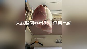 大屁股肉丝母狗上位自己动