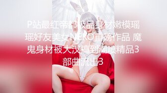 P站最红帝都极品身材嫩模瑶瑶好友美女NEKO重磅作品 魔鬼身材被大汉搞到潮喷精品3部曲流出3