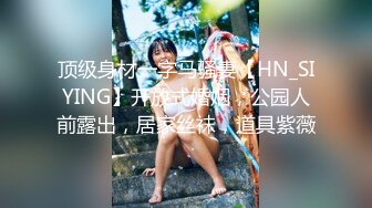 顶级身材一字马骚妻【HN_SIYING】开放式婚姻，公园人前露出，居家丝袜，道具紫薇