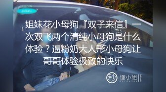 姐妹花小母狗『双子来信』一次双飞两个清纯小母狗是什么体验？逼粉奶大人形小母狗让哥哥体验极致的快乐