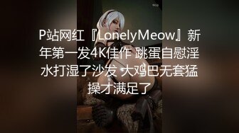 P站网红『LonelyMeow』新年第一发4K佳作 跳蛋自慰淫水打湿了沙发 大鸡巴无套猛操才满足了